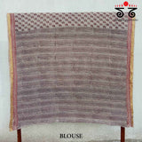 Bagh Handblock Print on Cotton Saree