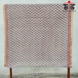 Bagh Handblock Print on Cotton Saree