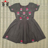 Hand Embroidered - Baby Frock