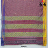 Banjara Handembroidery on Patteda Anchu Saree