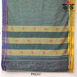 Banjara Handembroidery on Patteda Anchu Saree