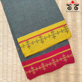 Banjara Handembroidery on Patteda Anchu Saree