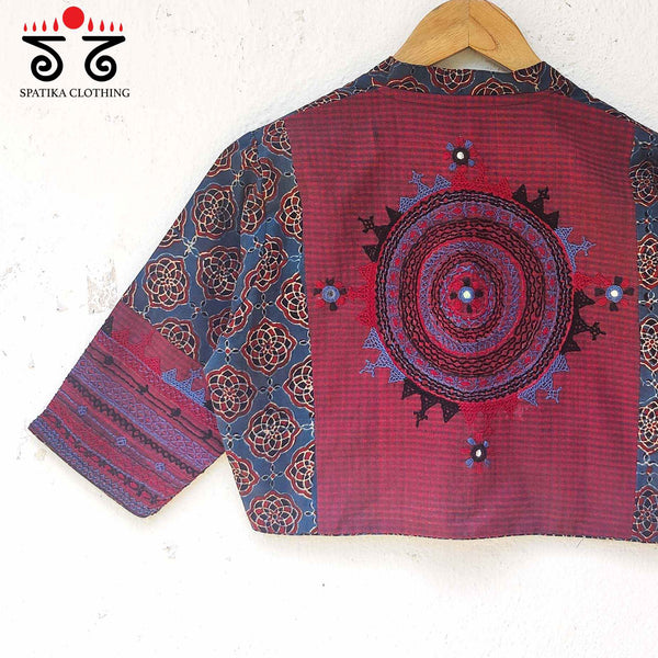 Lambani -Ajrakh  Blouse