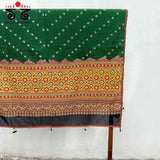 Bandhani - Ajrakh Handwoven Cotton Dupatta