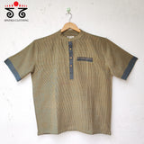 Men's Handwoven Ilkal Shirt