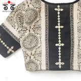 The Ajrakh - Mirrorwork Blouse