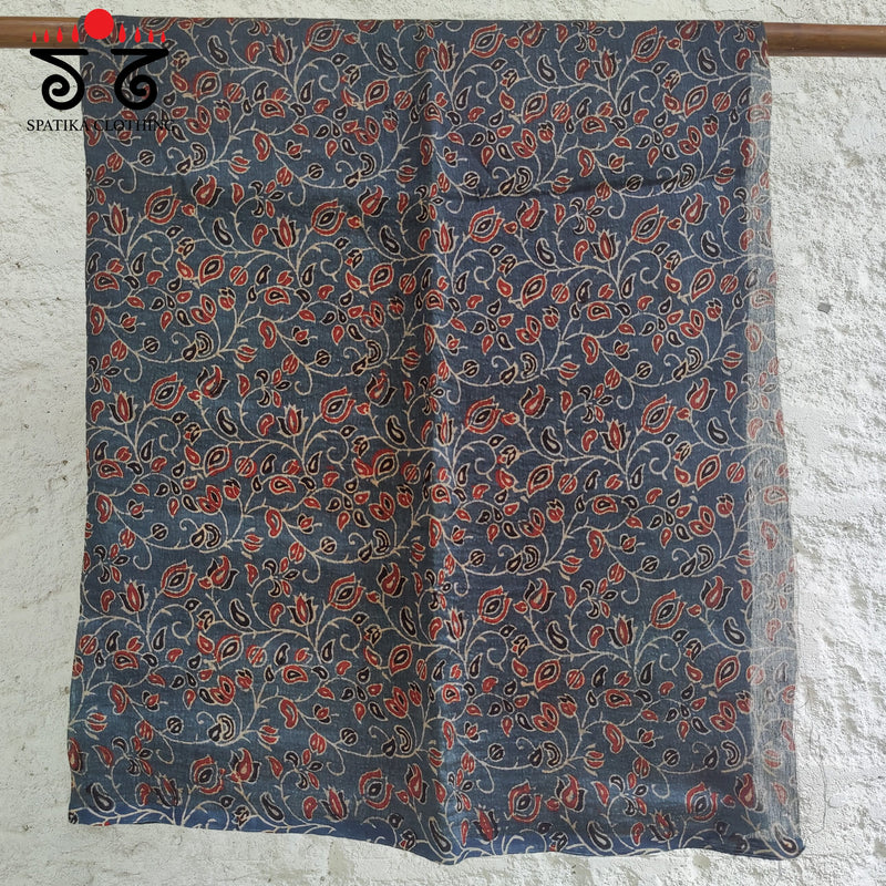 Ajrakh Handblock Print Fabric Set of 3