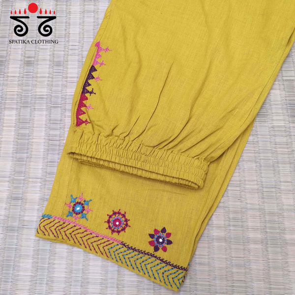 Lambani Hand Embroidered Women's Pant