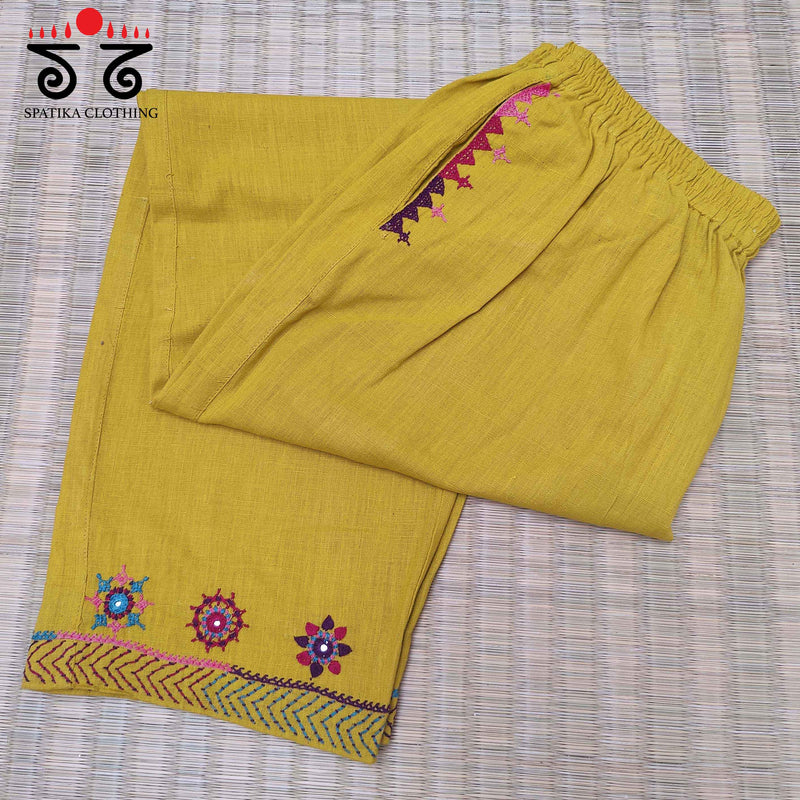 Lambani Hand Embroidered Women's Pant