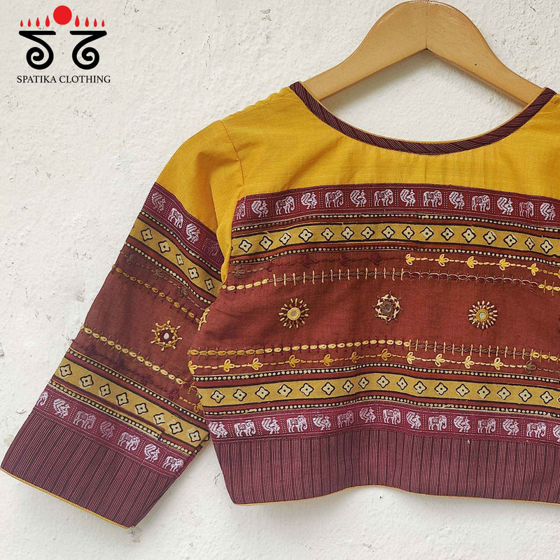 The Lambani - Mangalagiri Cotton Blouse