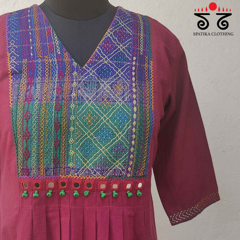 Lambani Hand Embroidered Kurta