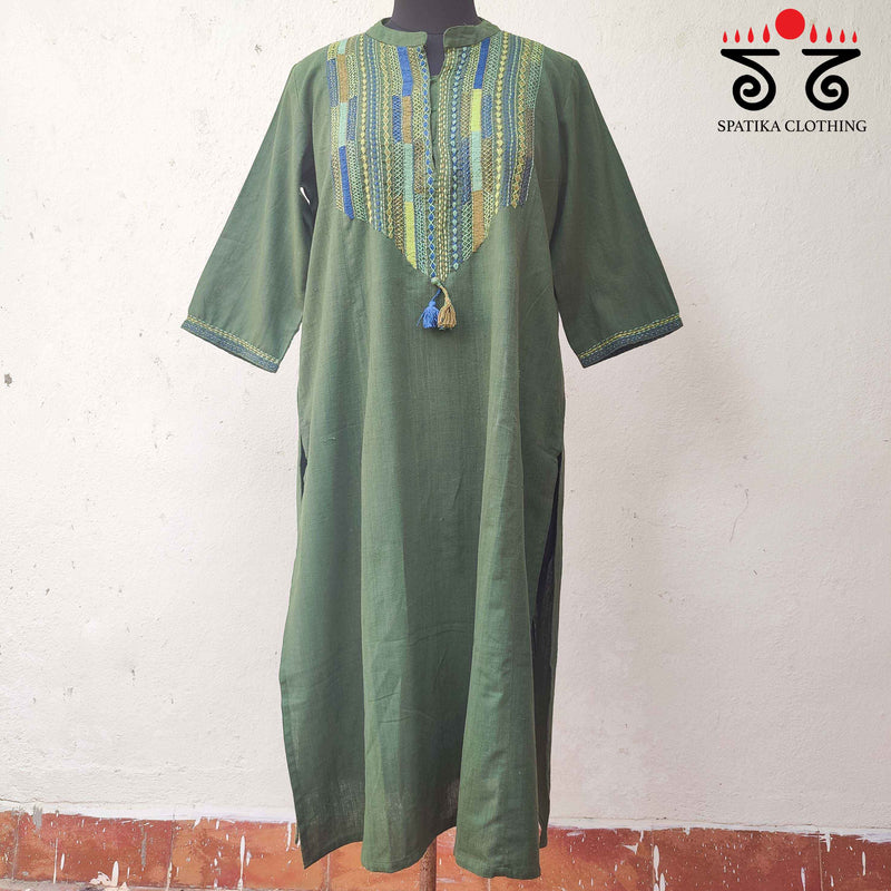 Lambani Hand Embroidered Kurta