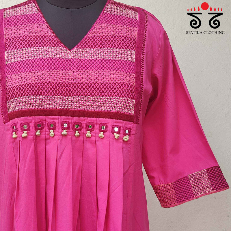 Lambani Hand Embroidered Kurta