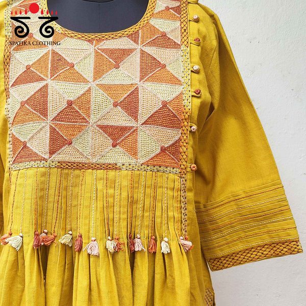 Lambani Hand Embroidered Kurta