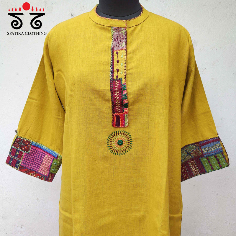 Lambani Hand Embroidered Kurta