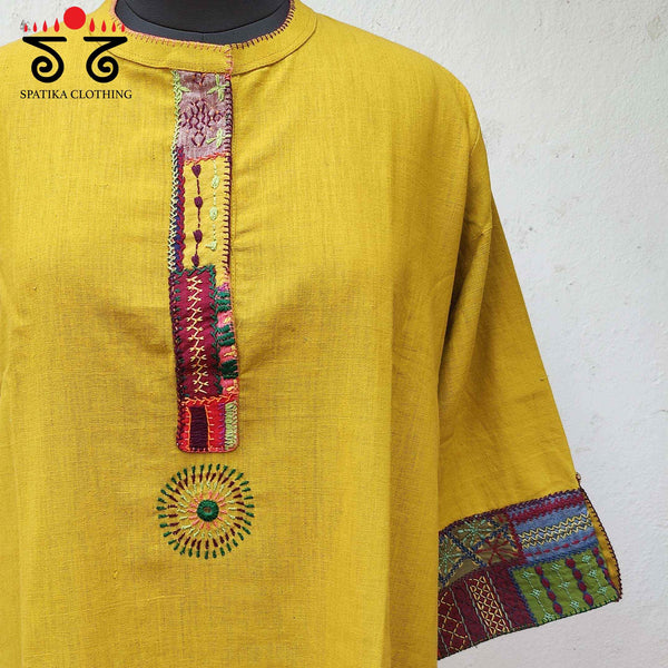 Lambani Hand Embroidered Kurta