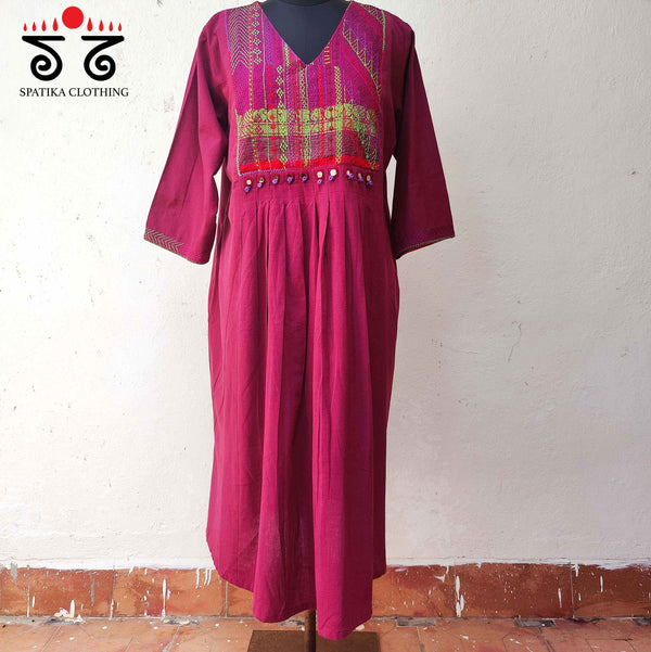 Lambani Hand Embroidered Kurta