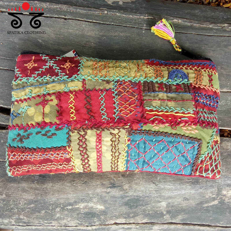 Lambani Hand Embroidered Purse - Large