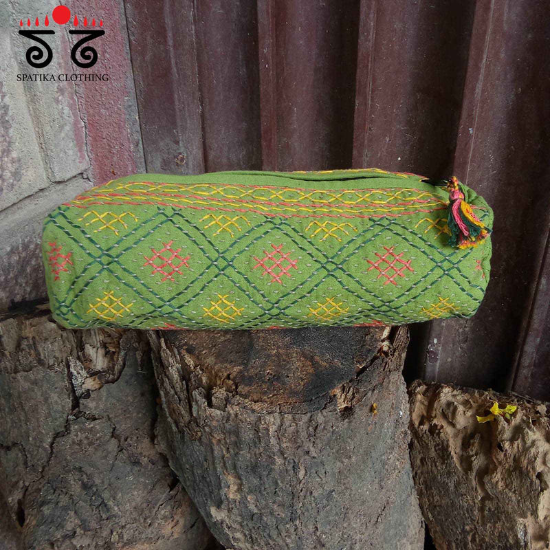 Lambani Hand Embroidered Pouch - Large