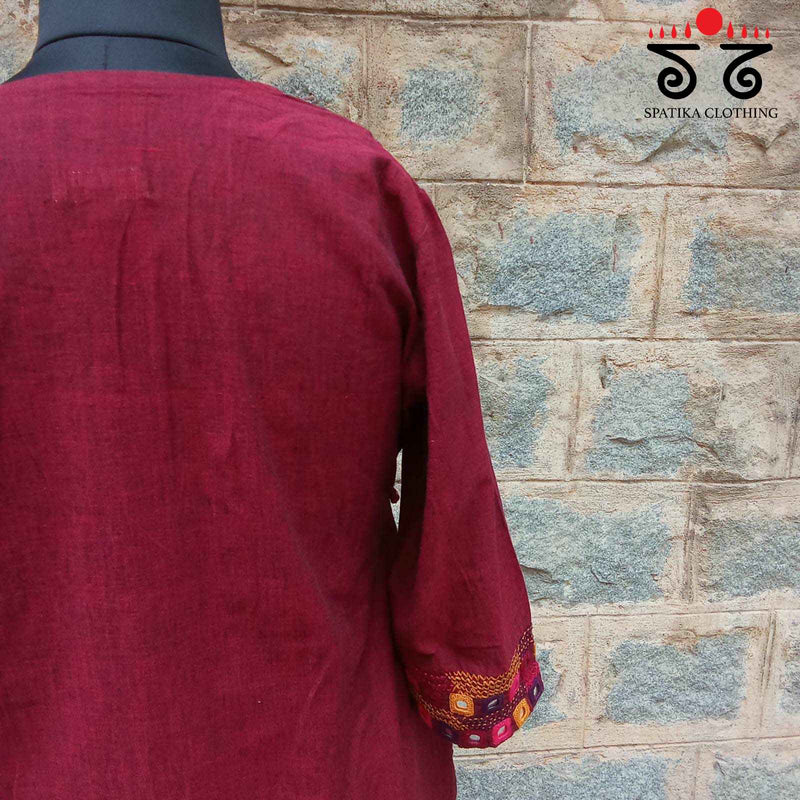 Lambani Hand Embroidered Kurta