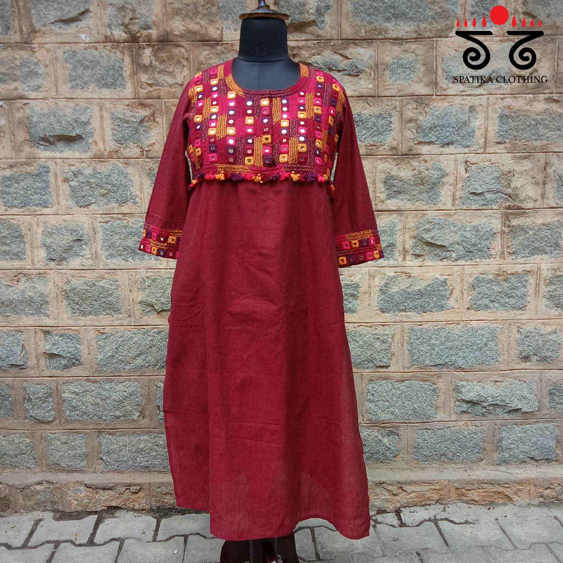 Lambani Hand Embroidered Kurta