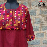 Lambani Hand Embroidered Kurta