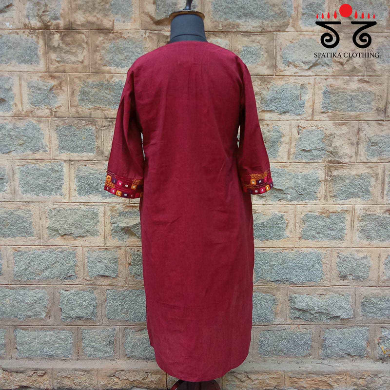 Lambani Hand Embroidered Kurta