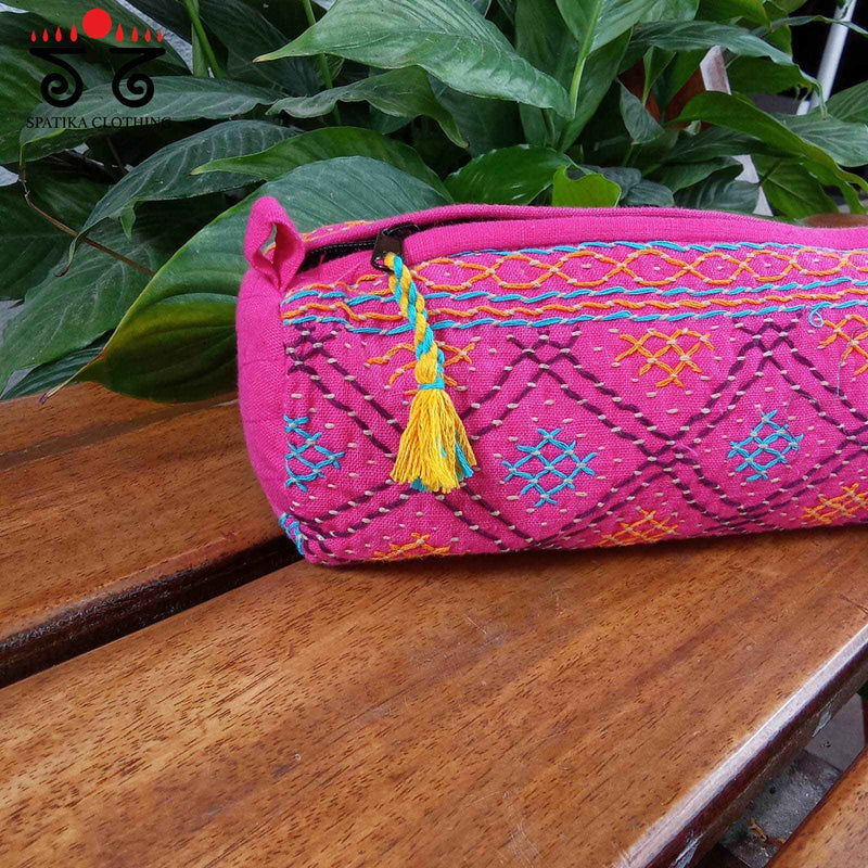 Lambani Hand Embroidered Pouch - Large