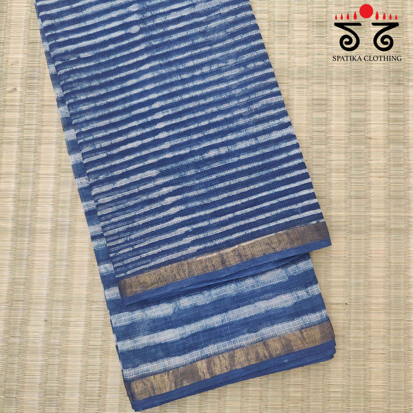 Bagru Handblock Print on Kota Saree