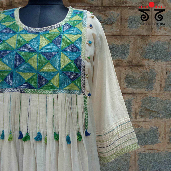 Lambani Hand Embroidered Kurta