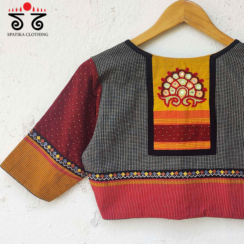 The Kalpavriksh - Handembroidered Blouse