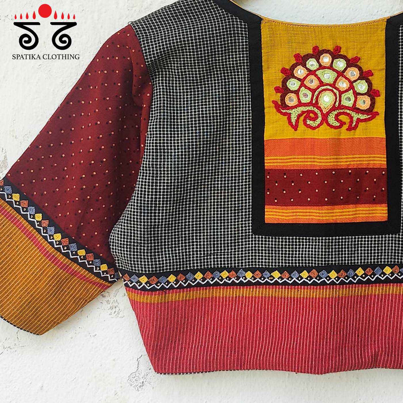 The Kalpavriksh - Handembroidered Blouse