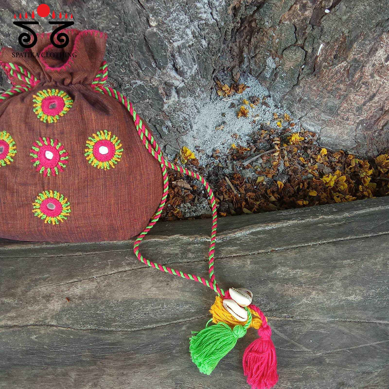 Lambani Hand Embroidered Potli Bag