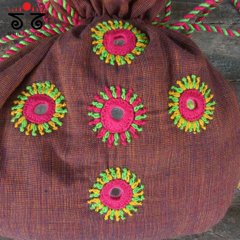 Lambani Hand Embroidered Potli Bag