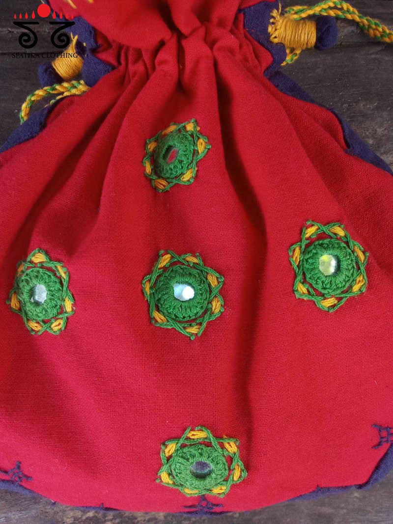 Lambani Hand Embroidered Potli Bag