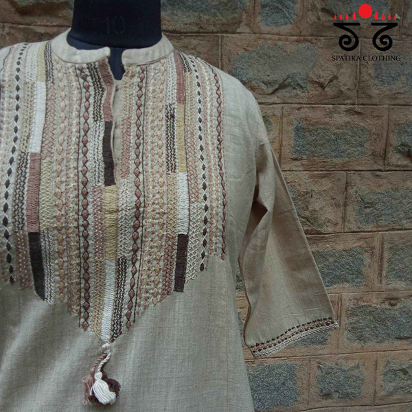 Lambani Hand Embroidered Kurta