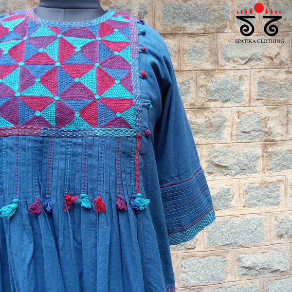 Lambani Hand Embroidered Kurta