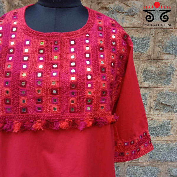 Lambani Hand Embroidered Kurta