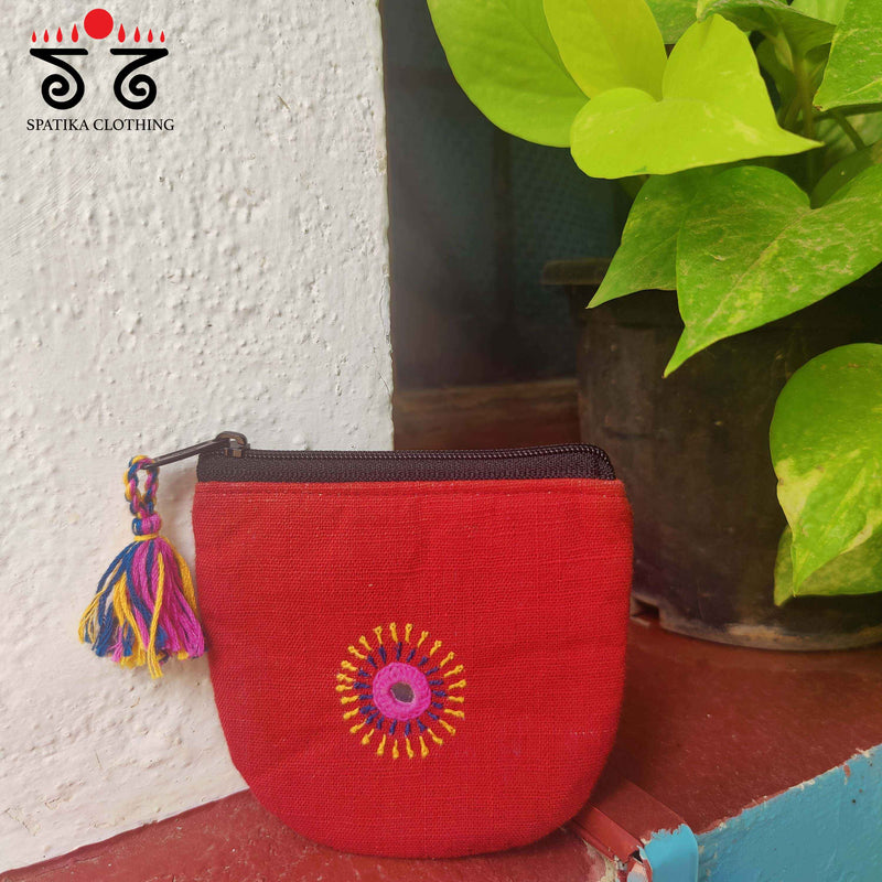 Lambani Hand Embroidered Coin Purse