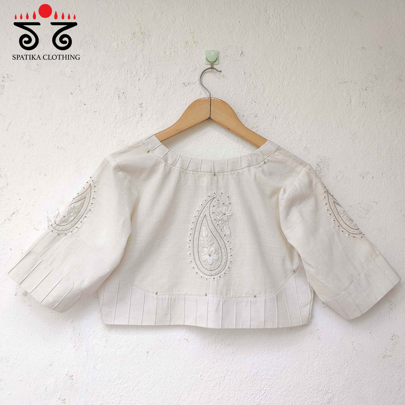 The Chikankari Blouse - New Version!