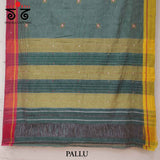 Handembroidered Patteda Anchu Saree