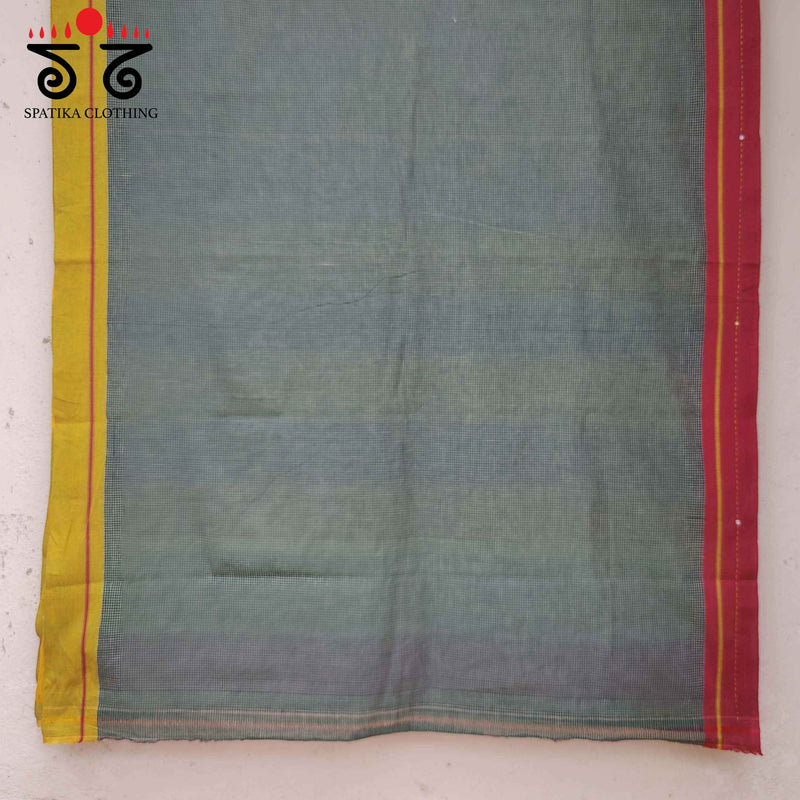 Handembroidered Patteda Anchu Saree