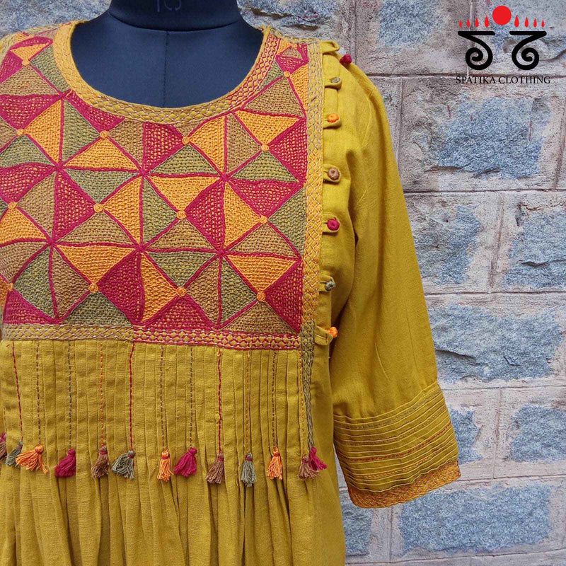 Lambani Hand Embroidered Kurta