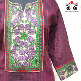 Handwoven Cotton -  Hand Embroidered Kurta