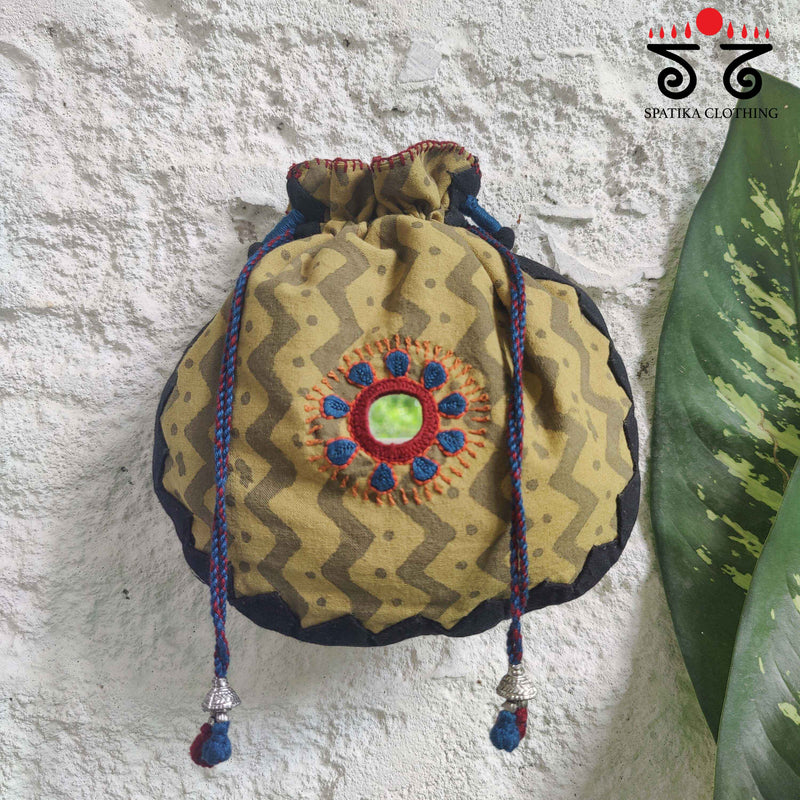 Lambani Hand Embroidered Potli Bag