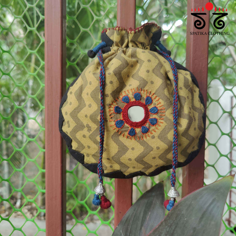 Lambani Hand Embroidered Potli Bag