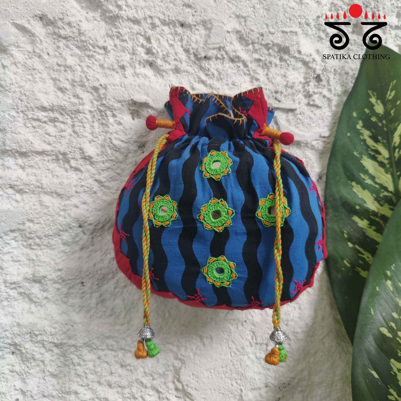 Lambani Hand Embroidered Potli Bag