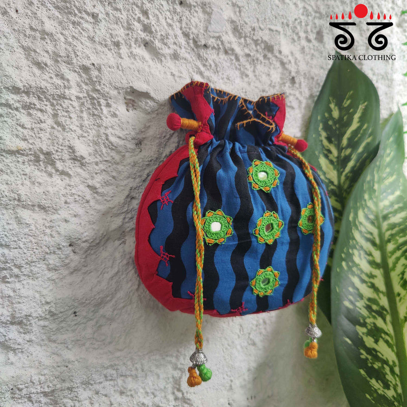 Lambani Hand Embroidered Potli Bag