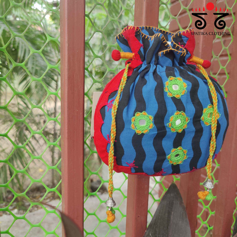 Lambani Hand Embroidered Potli Bag