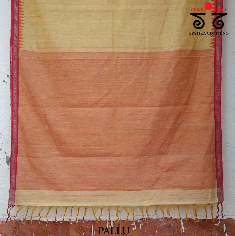 Ponduru Handspun Cotton Saree